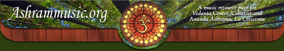 AshramMusic.org header image